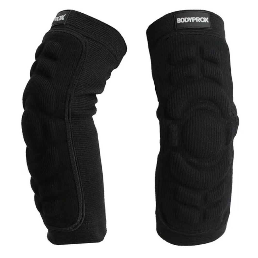 BODYPROX Black Elbow Protection Arm Pads